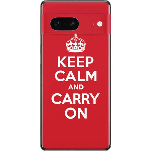 Keep Calm and Carry On Pixel Skins